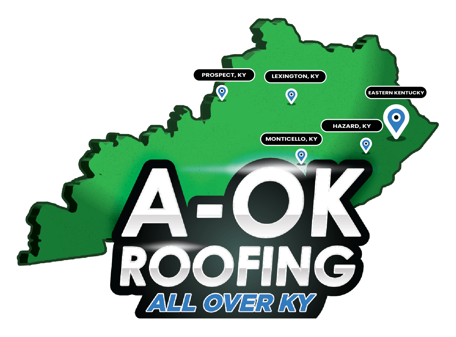 A-OK Roofing Logo