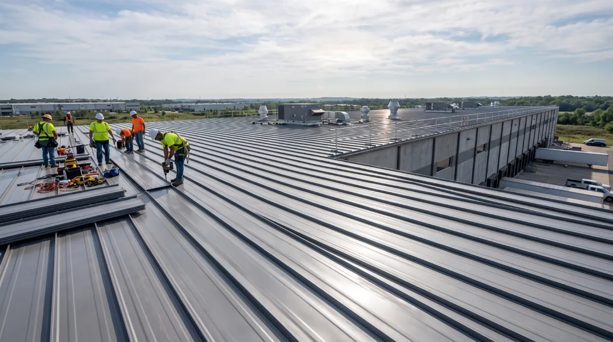 commercial metal roofing Lexington