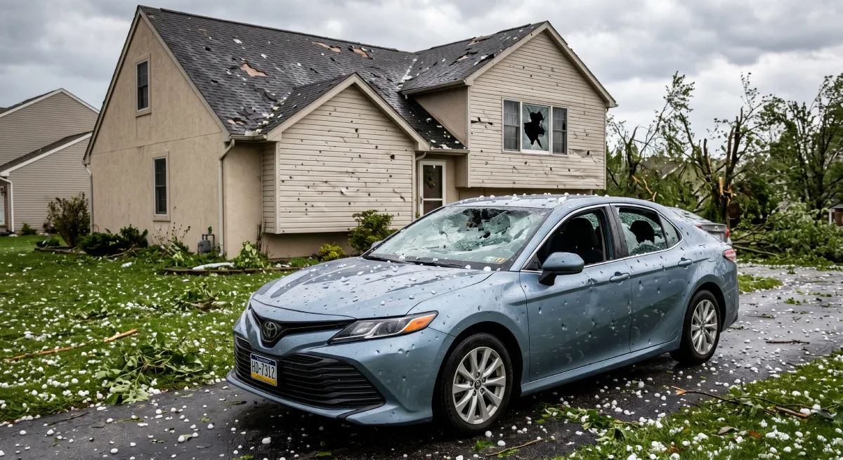 Hail Damage Roof Repair Lexington KY