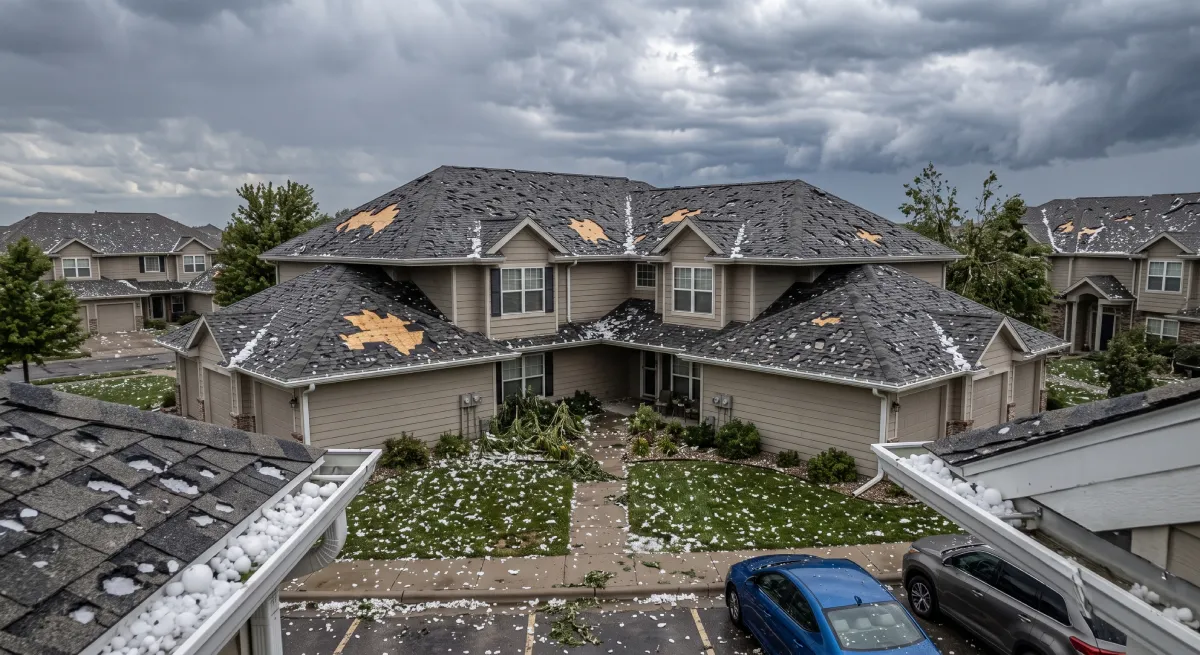 Hail Damage Roof Repair Lexington KY